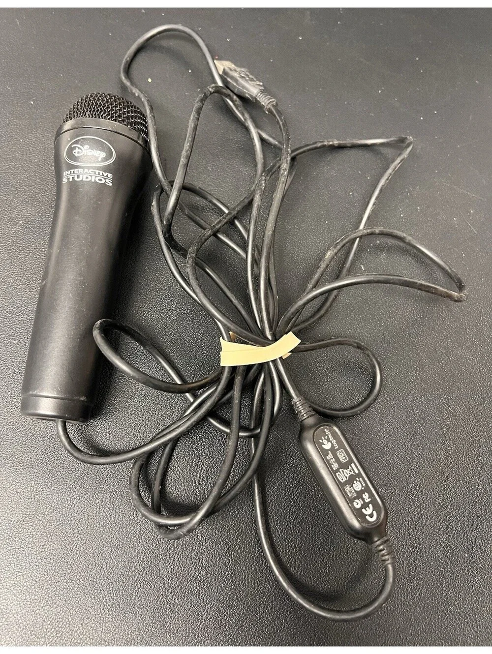 Disney Interactive Studios Logitech Microphone USB Wired E-UR20 PS3 Xbox 360 Wii